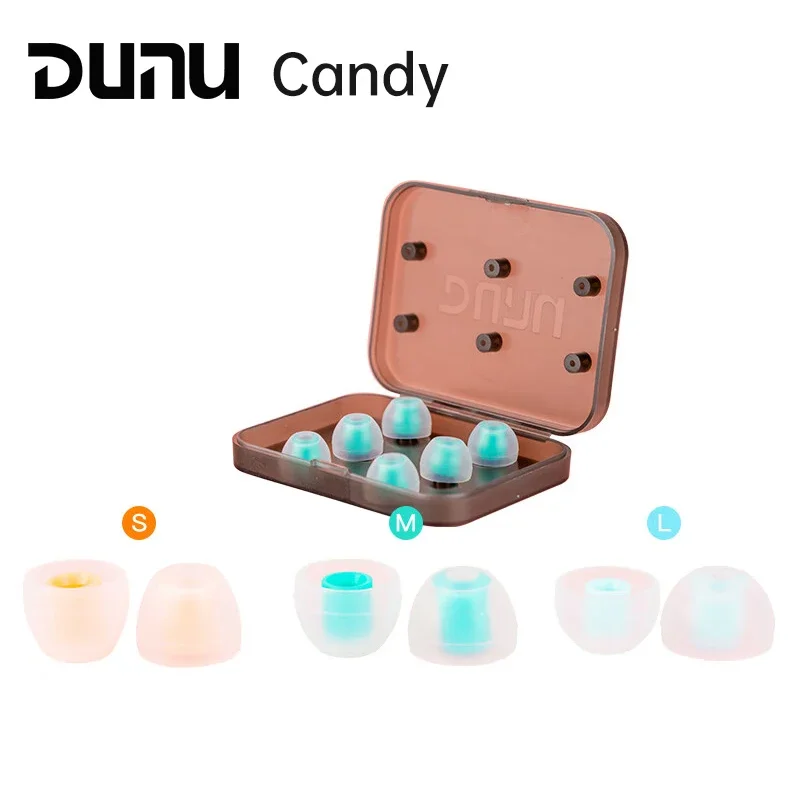 

Силиконовые насадки DUNU Candy для наушников (3 пары)/ L/M/S