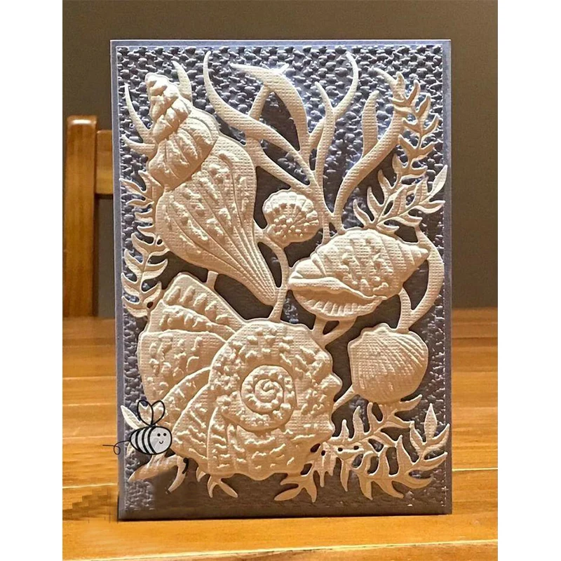 Plastic Embossing Folder Metal Embossing Folder New Halloween Pumpkin Blossom Ben Rose Gear Shell Elements And Other 3d Embossed Plastic Embossed Folders For Card