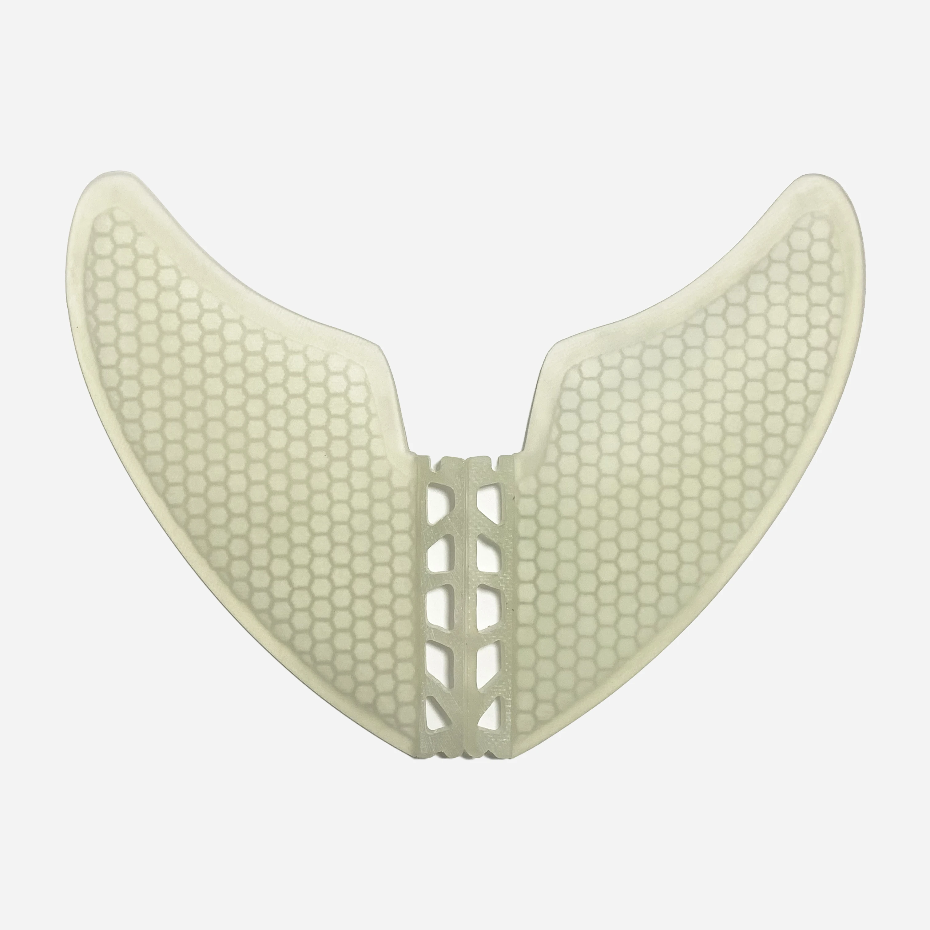 RISECE FCS 2 Surfboard Keel Twin Fins Honeycomb Single Tab Keel Fin Performance Glass Fiber Surfboard Twin Fins 2PCS/SET