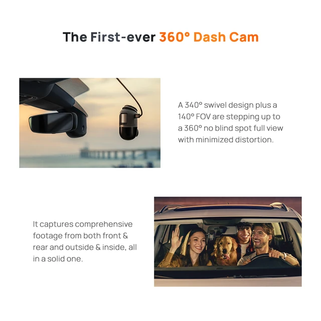 70mai Dash Cam Omni X200 360° Full View Built-in GPS ADAS Night Owl Vision  Car DVR 24H Parking Monitior eMMC Storage AI Motion - AliExpress