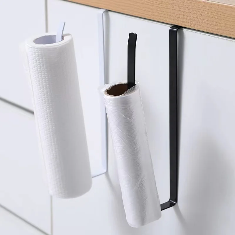 

1 PC Lron White Black Bathroom Hardware Suit Towel Holder Toilet Paper Holder Towel Bar Hook Bathroom Accessories