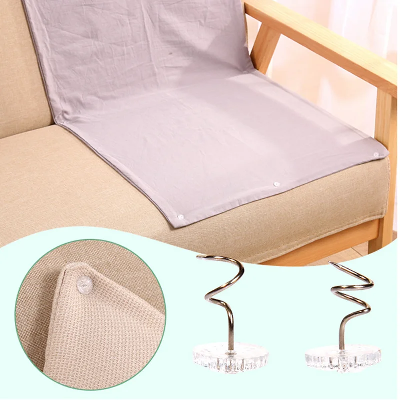 Twist Pins ComforterTwist Nails Stainless Steel Transparent Spiral Pins Bed Sofa Cloth Fixed Buckle Sheets Useful NonCove 6
