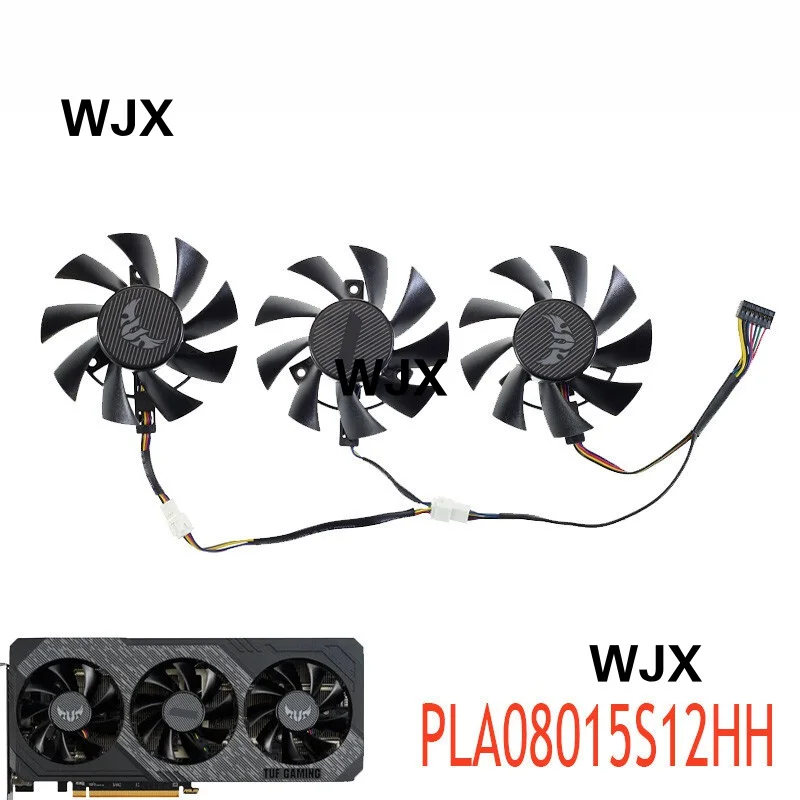 Видеовентилятор 75 мм для ASUS TUF Gaming X3 RX5700 RX5700XT GTX1660 GTX1660TI