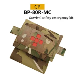 Compact Trauma First Aid Kit with Storage Bag and Emergency Accessories (BP-80-MC)