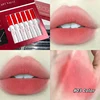 Matte Liquid Lipstick Kit Non Stick Cup Waterproof Lip Gloss Long Lasting Korean Cosmetics Makeup For Women Red Lipstick Box Set 2