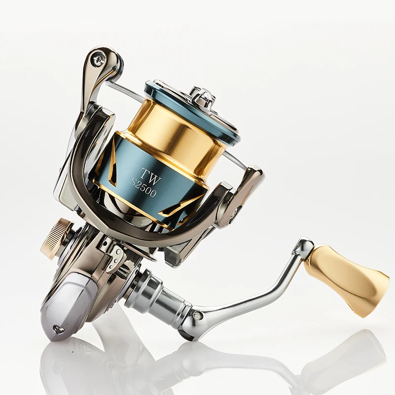 RYOBI 낚시 릴 체이서 송어 스피닝 릴, 초경량 얕은 스풀 배스 스피닝 릴, 드래그 파워 15Kg 비율 5.5:1, 신제품