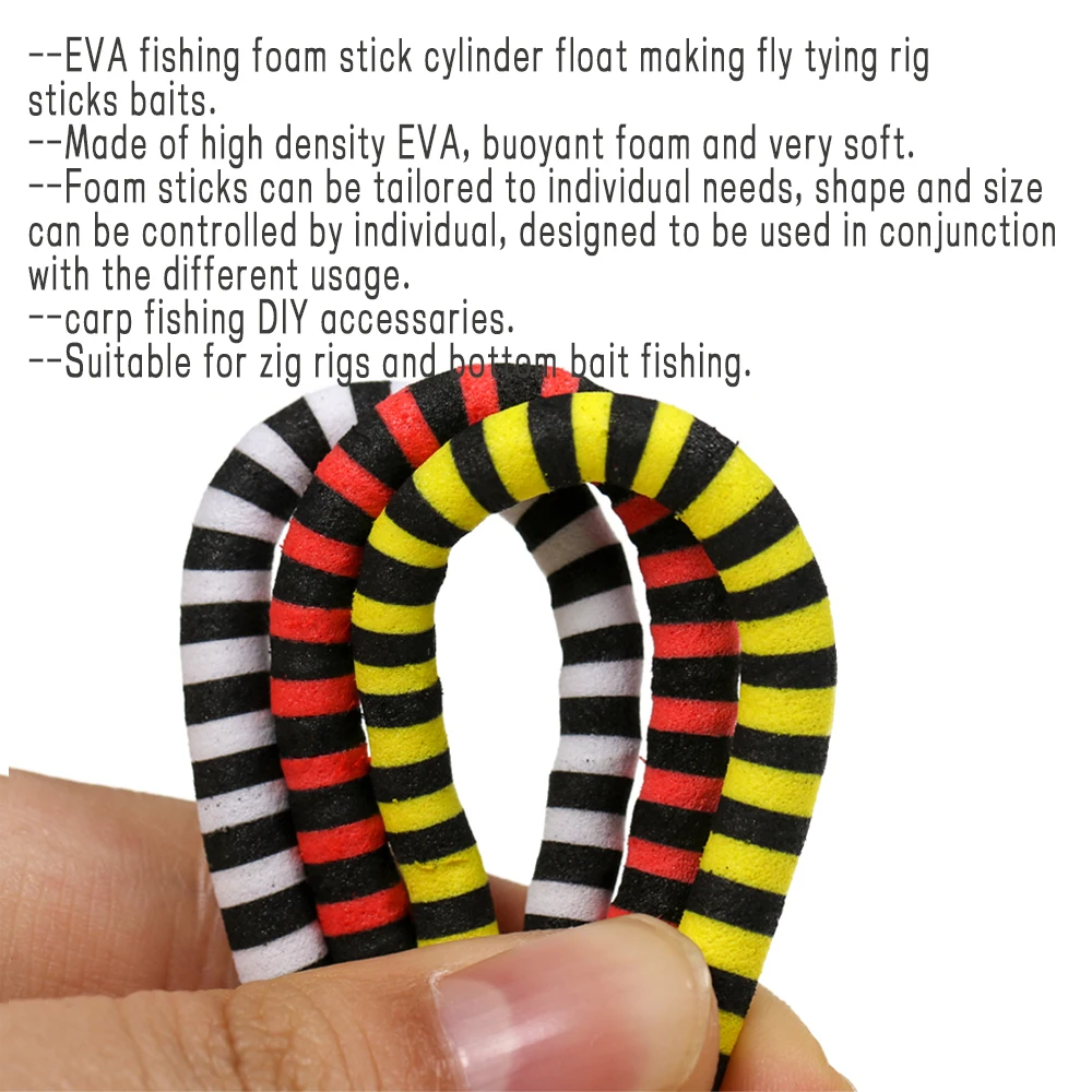 SM SunniMix 72pcs Cylinder Float DIY Fly Tying Rig Hook Zig