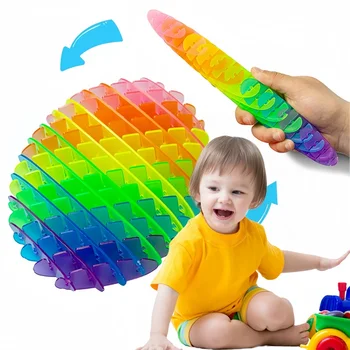 Creative Product Fidget Worm Stress-relieving Elastic Mesh Stress-relieving Healing Small Toy Decoration Can Be Played Easily