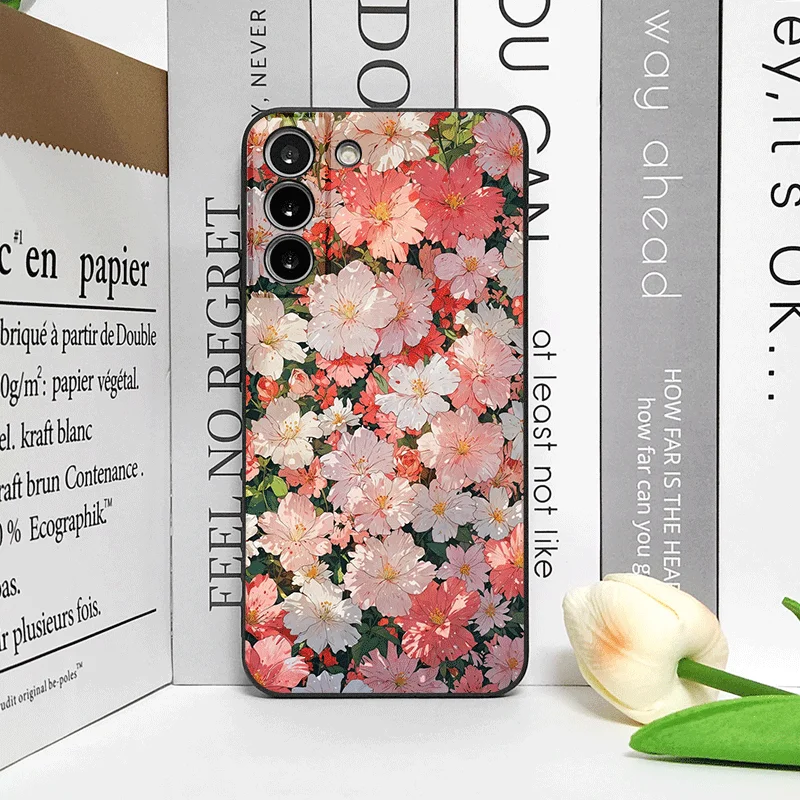 Floral Fragments Phone Case with Flowers Printing Design