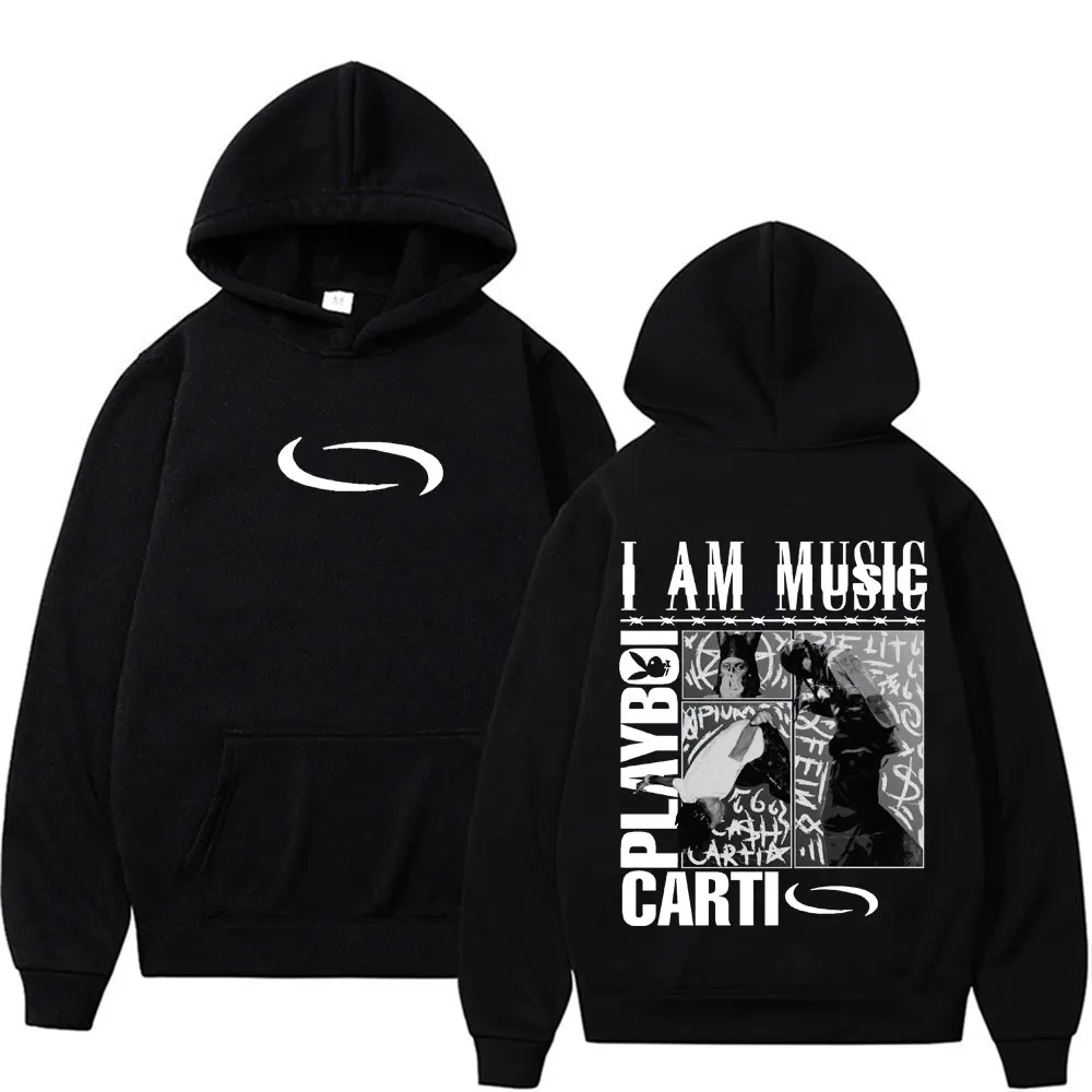 Playboi Carti I AM MUSIC Logo Hoodie Opium Ken Carson Narcissist