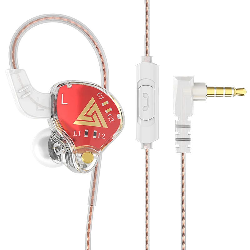 Enhanced Product Title: Premium Copper Driver HiFi Wired Earphones with Deep Bass and Built-In Microphone