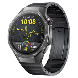 Titanium Quick-Release 22mm Replacement Wristband for Huawei GT5 Pro 46mm (Titanium gray)