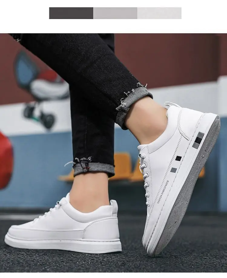 Soft Bottom Elastic Force Men’s Sneakers New Breathable Flat Casual