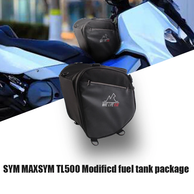 

For SYM MAXSYM TL500 Motorcycle Storage Fuel Tank Bag Shoulder Bag Scooter Outdoor Waterproof Saddlebag Rider Luggage Tool Bag