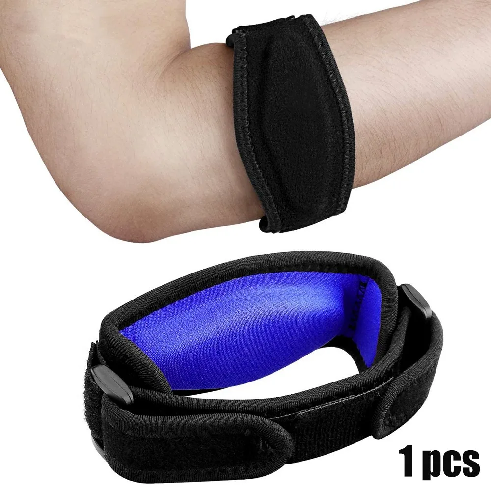 1 pz gomo supporto a compressione gomo manicotto del gomo Pad per tendine Tennis basket pallavolo protezione del gomo ridurre il dolore  18