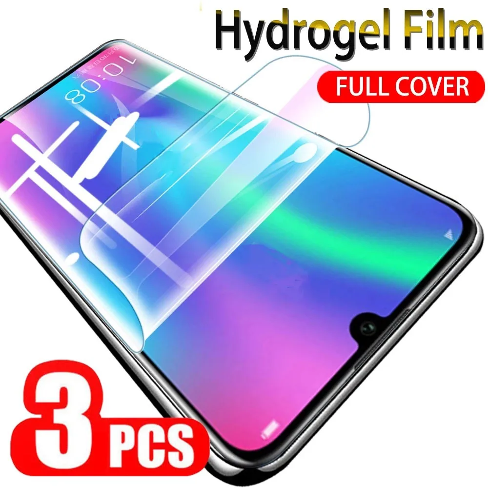 

3PCS Full Cover Hydrogel Film For ZTE Blade A7 A5 2020 Screen Protector For ZTE Blade A 5 7 A52020 A72020 Protective Film
