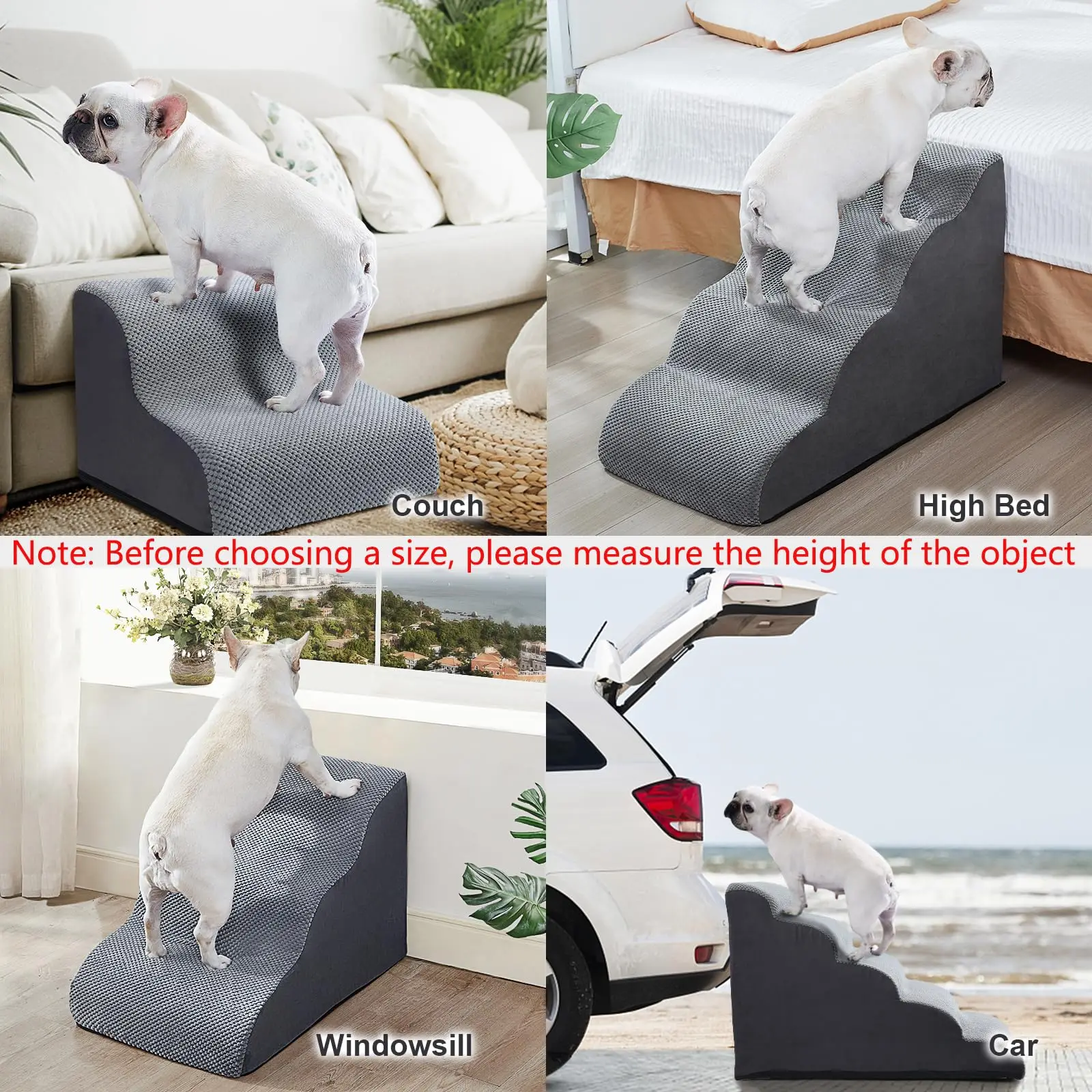 Pet Stairs for Large Pet Stairs for Dog Cats Removable Dogs Bed Dog Climbing Ladder Products