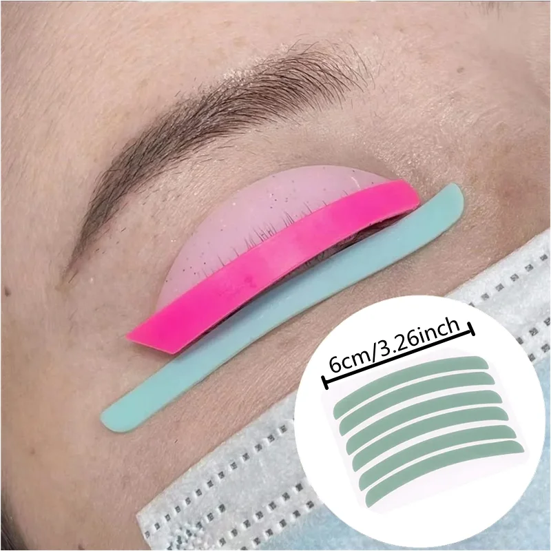 Silicone Eyelash Lifting Pad 3 Pairs Lashes Curlers Extension Accessories 3D Lash Perm Applicator