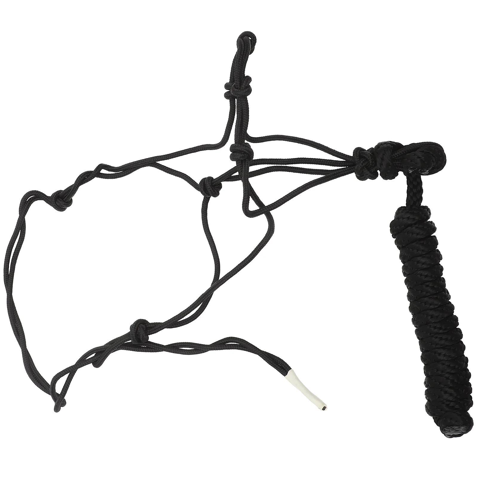 

Horse Halter Braid Halter Portable Horse Halter Knot Stiff Cloth Art Training Halter Horse Supply Random Color