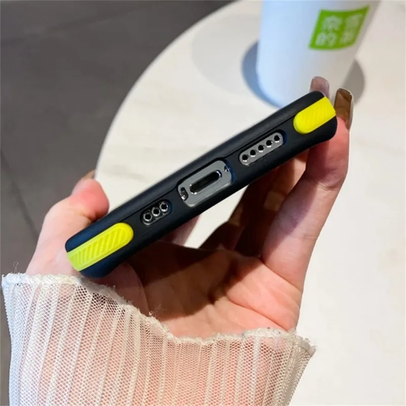 Luxury Matte Translucent Shockproof Armor Case with Magsafe Compatibility