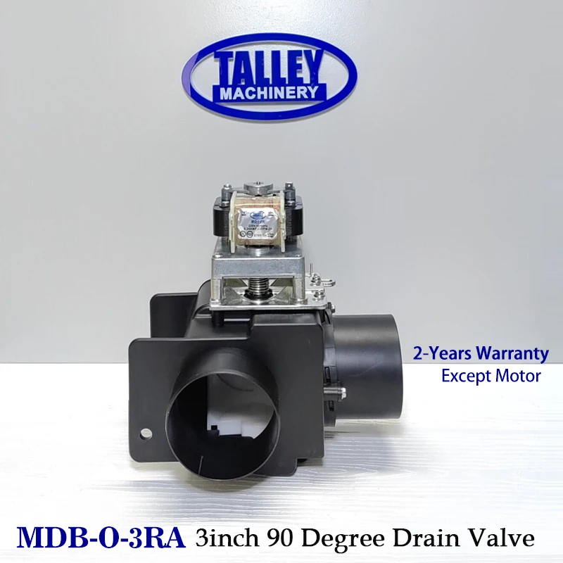 TALLEY 3inch 90degree without overflow washer DRAIN VALVE DRAIN PUMP MDB-O-3RA 220V FOR IPSO 209/00399/00 F8546601 DEPEND O DRAI