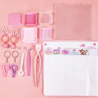 2.6mm Perler Hama Beads Kit DIY Make Puzzle Premium Small Bean 3D Puzzle Beads Handmade Crafts Decor 24Colors Melting Beads Kits