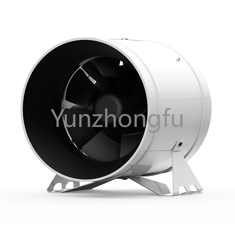 

6" In-line High Temperature IPX4 Duct Smoking Room Exhaust Fan with Variable Speed Control