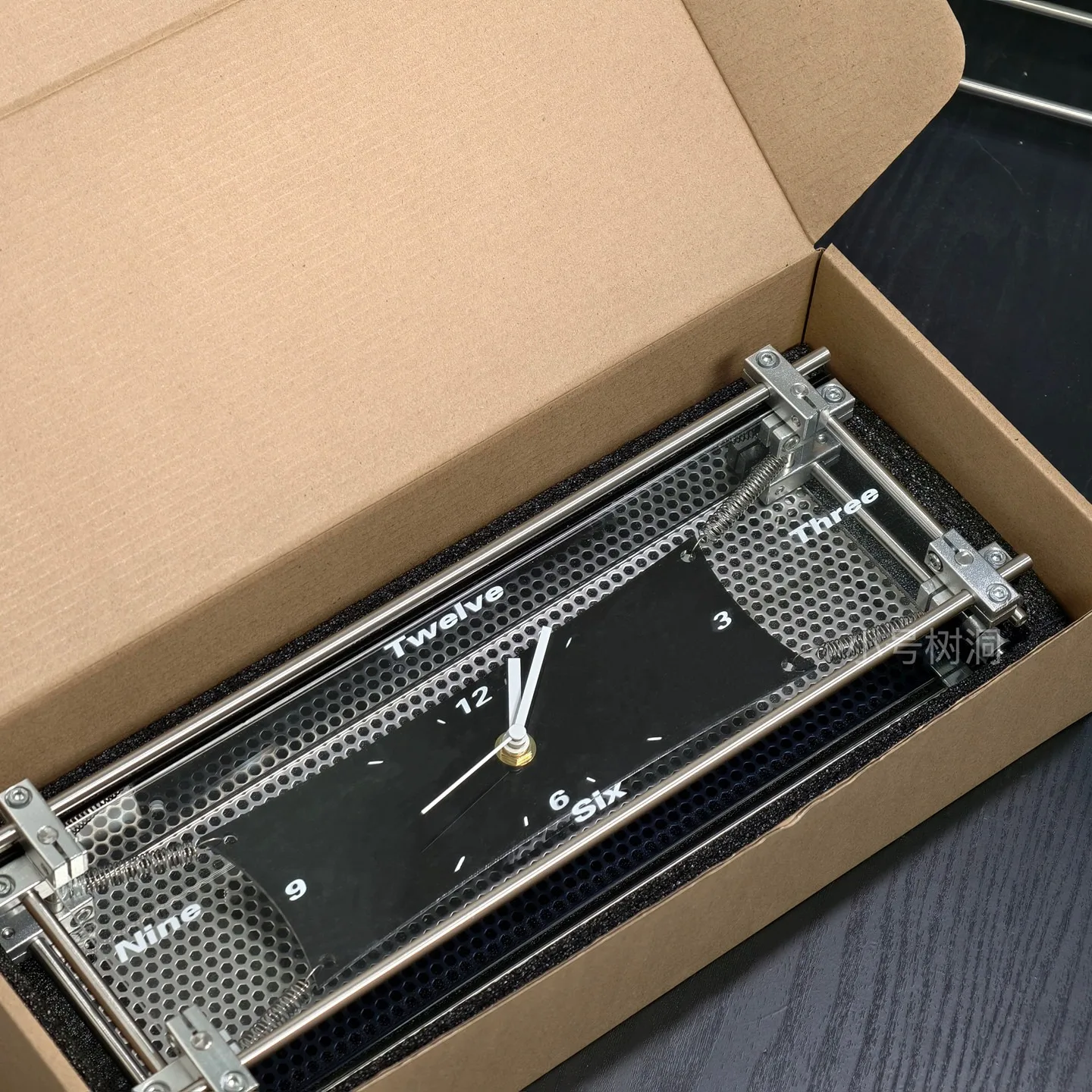 Contemporary Industrial Analog Desk Clock 18 S119989ed5dd1419c82db22ac286ea62bu