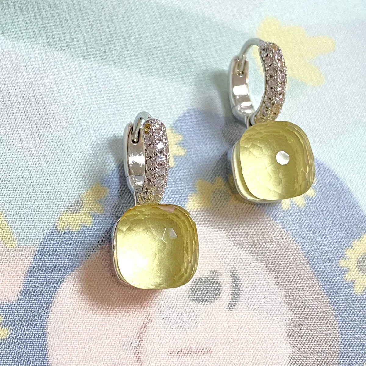 Candy Color Earrings Style 17
