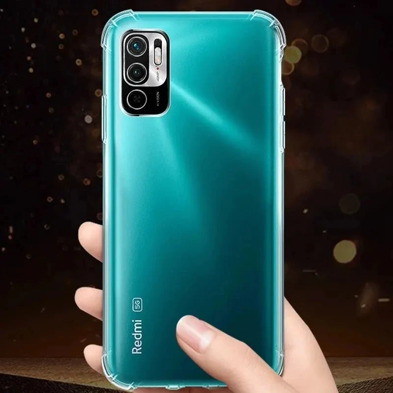 Shockproof Transparent Soft Clear Back Phone Case