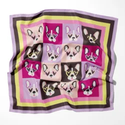 Print Design Silk Feeling Shawl Scarf Women Luxury Brand  Beach Stole Hijab Female Summer Wraps Headscarves Echarpe 2022