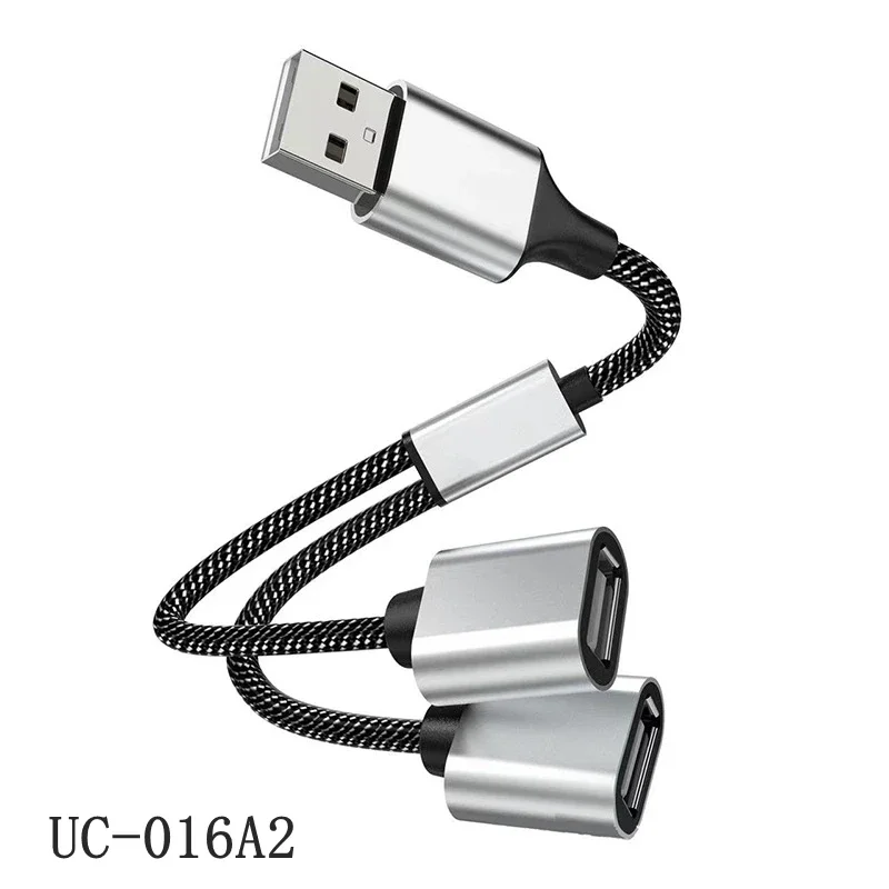 USB-C Y Splitter OTG Extension Cable and Power Adapter