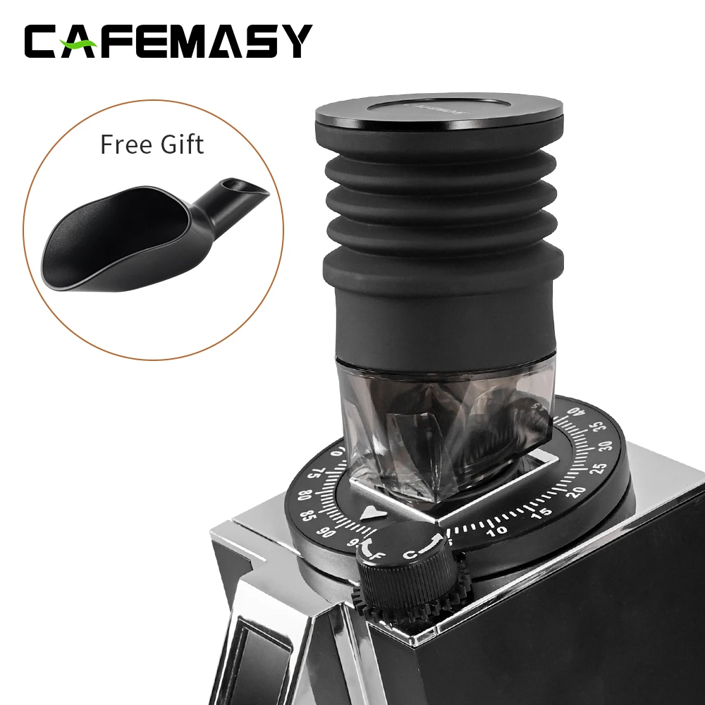Cafemasy Coffee Beans Grinder Soffietto A Tramoggia Monodose Per Eureka Oro Mignon Coffee Grinder Bean Bin Strumenti Per La Pulizia Del Soffiaggio