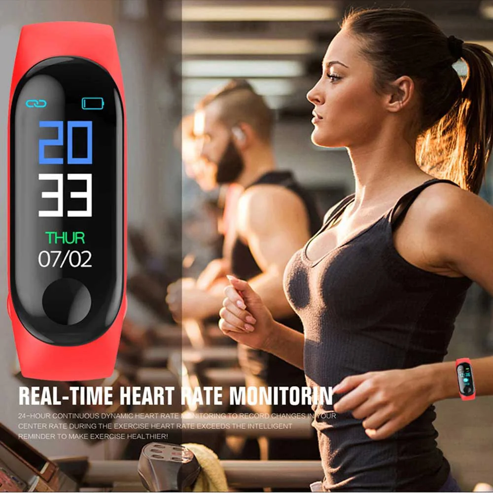 2022 Sports SmartWatch Heart Rate Blood Pressure Monitoring Waterproof Smart Bracelet Men's Women's Multi-function Watches