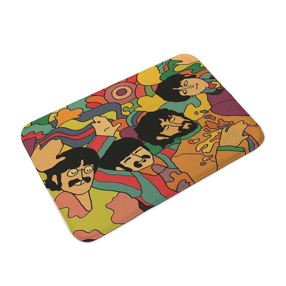 Rock-Beatles Door Floor Mat Room Bathroom Foot Mat for Hallway on the Floor Modern Home Decoration Accessories Kitchen Carpet 4