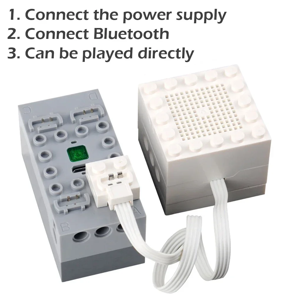 Building Block Bluetooth Speaker Technical Parts compatible with