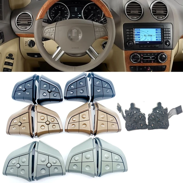 Lenkrad Schalter Control Tasten Auto Multi-funktion Schalter Tasten Für  Mercedes-Benz W164 W245 W251 Benz GL ML R B Klasse - AliExpress