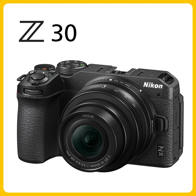 Nikon Z30 APS-C Entry-Level Mirrorless Digital Cameras For Beginners 4K HD Live Travel Vlogs Optional 16-50mm Lens