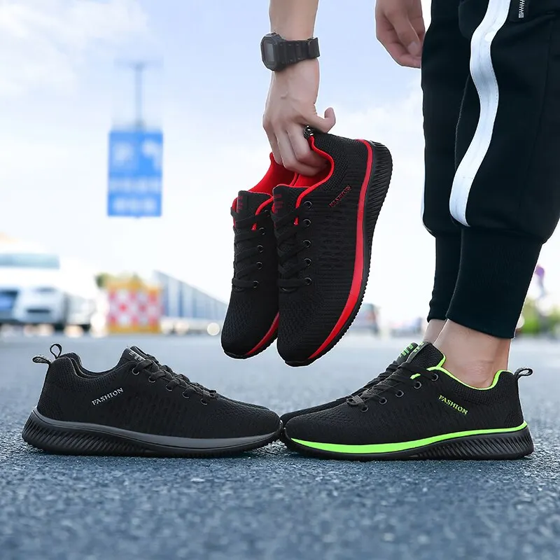 Zapatos para hombre, zapatillas para correr para hombre, Tenis ligeros, cómodas zapatillas transpirables para caminar_voghion.com