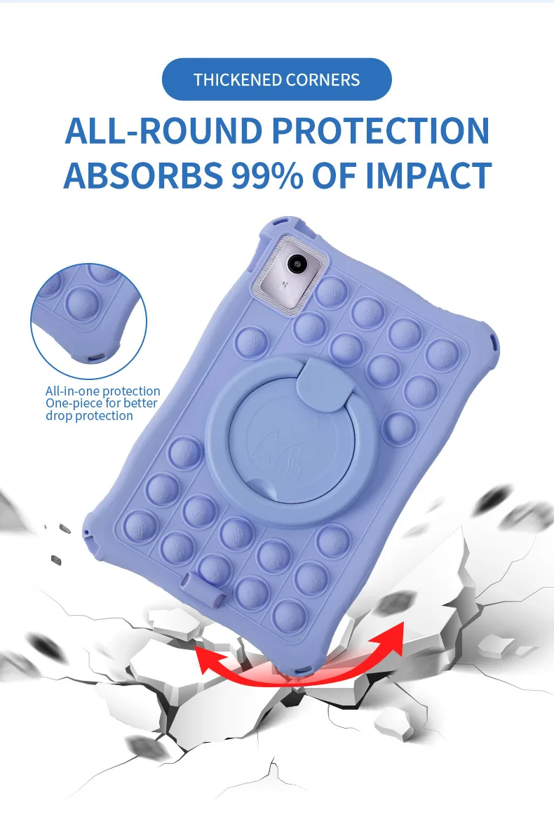Children's 360° Rotating Stand Tablet Case