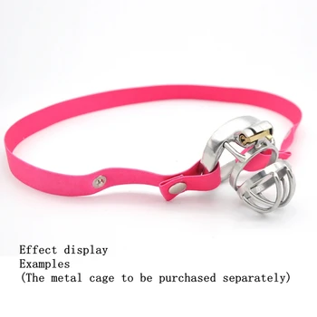 Elastic Band Male Chastity Device Auxiliary Belt Adjustable Rope Scrotum Ring Underwear Woman Lesbian Tools Adult Toys for Man 2