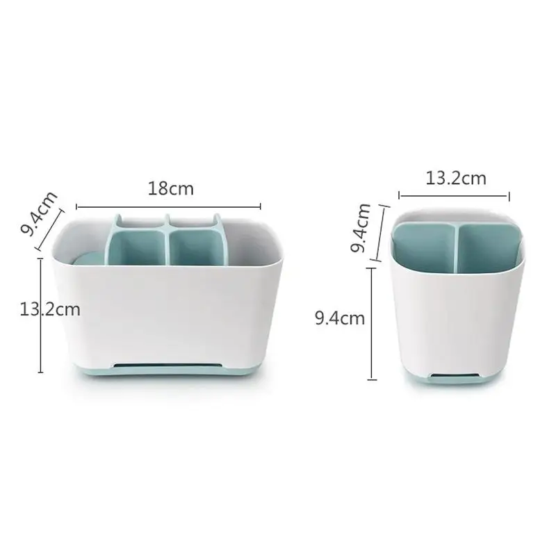 1Pcs Toothbrush Toothpaste Holder Case Shaving Makeup Brush Electric Toothbrush Holder Organizer Stand Bathroom Accessories Box 5
