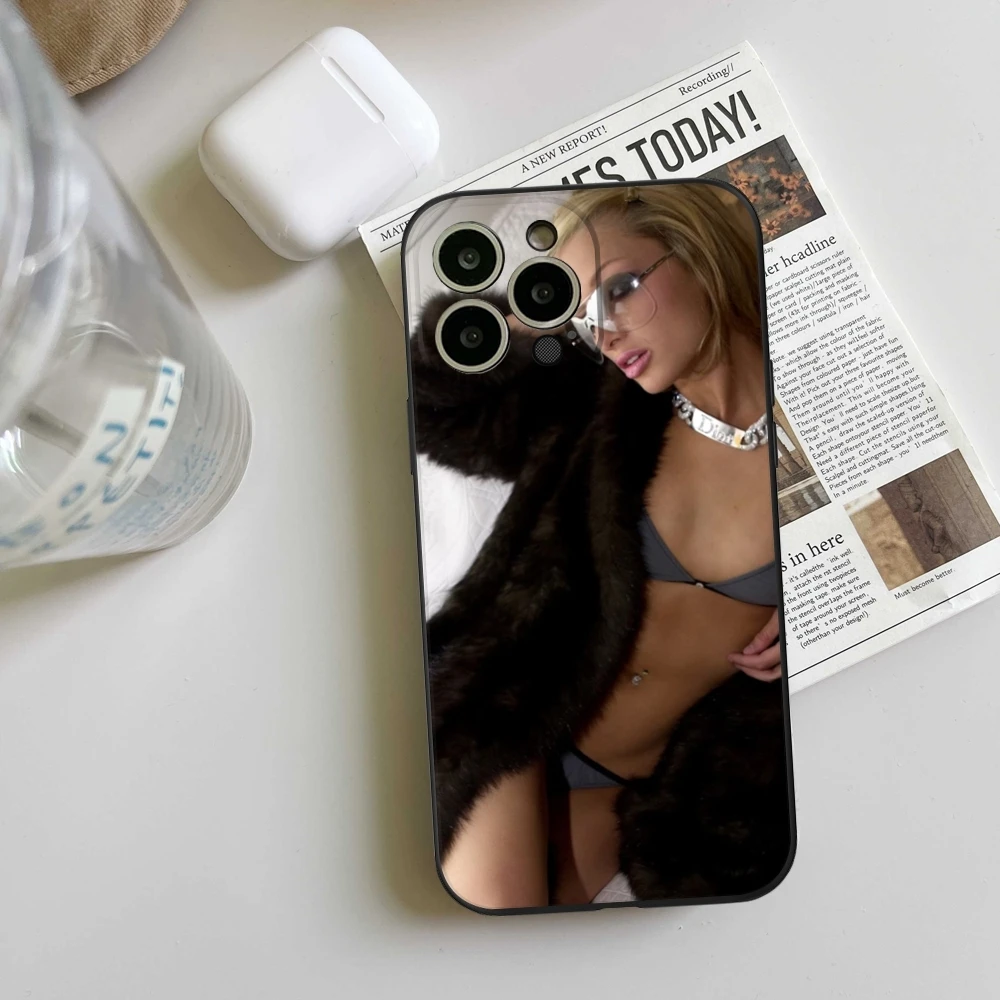 Paris Hilton Glam Black Soft Phone Case