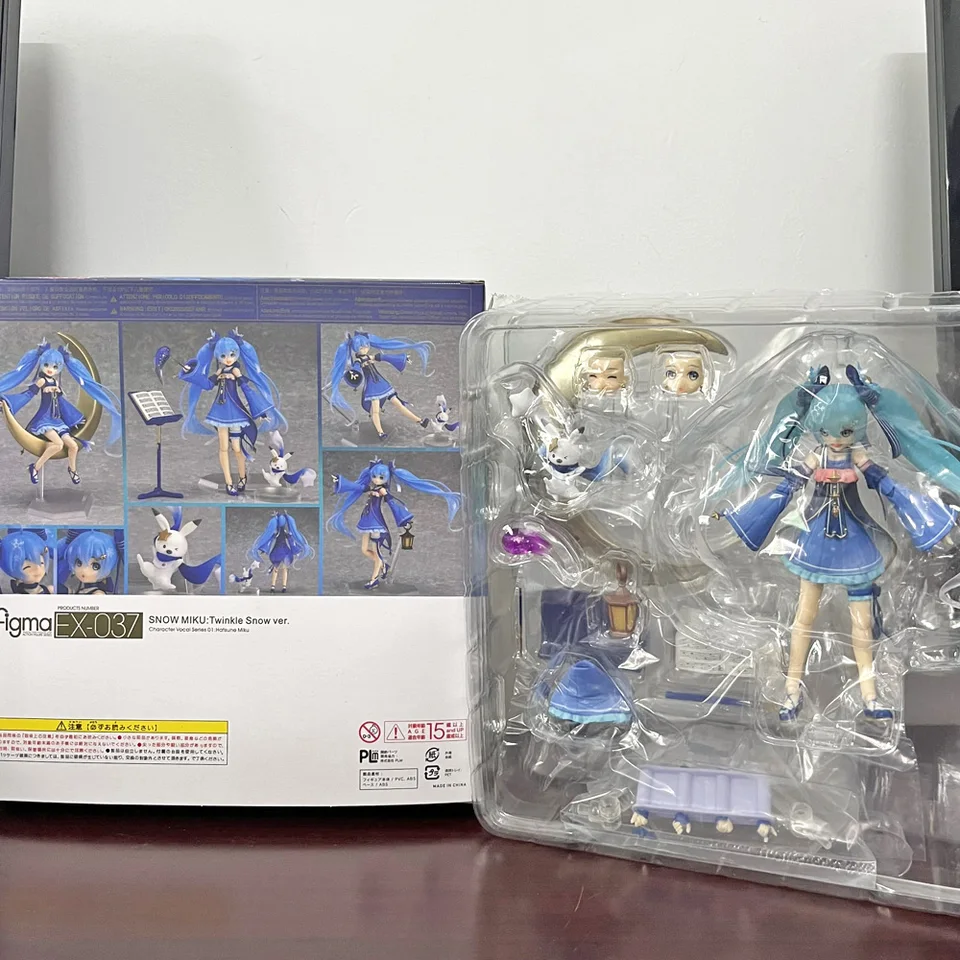 Hatsune Miku Figure FIGMA EX-037 Twinkle Snow Ex-054 Snow Princess