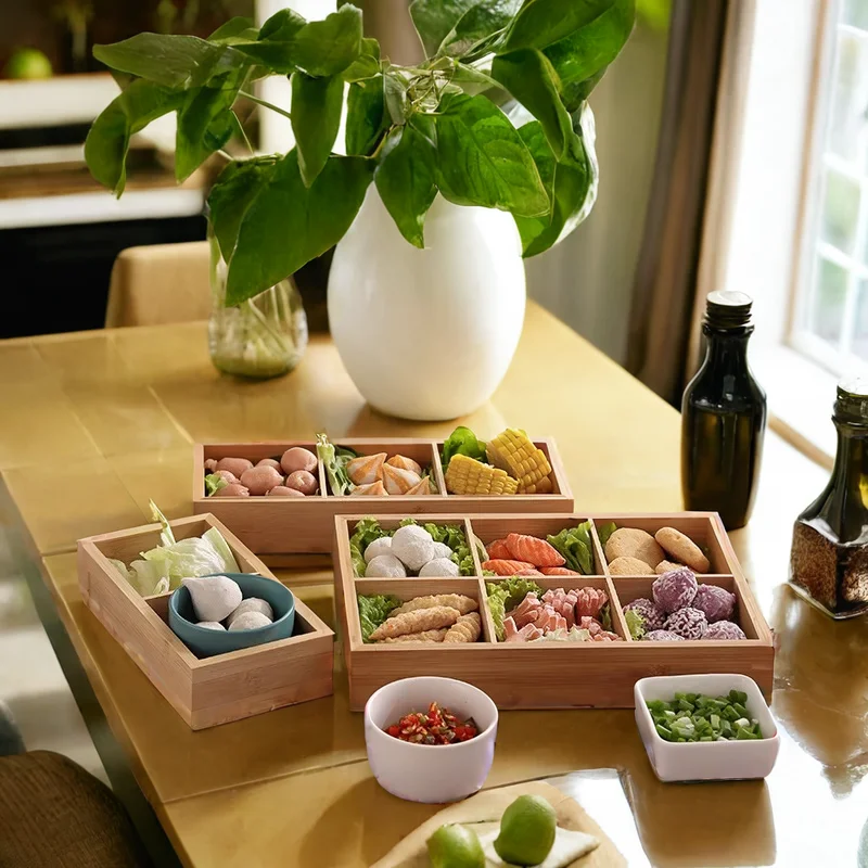 GIANXI 9 Palace Tray Divider Dish Hot Pot Side Dish Hot Pot Side