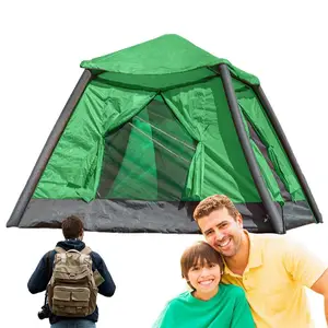 Tienda inflable impermeable para acampar, refugio solar para pesca al aire  libre, senderismo, capado, mochilero, Viajes - AliExpress