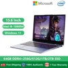 Laptop Desktop Computer I9 Office Gaming Notebooks Windows 11 15.6" 10 Gen Intel Core I9-10885H 64GB RAM 2TB SSD Dual M.2 RJ45 1