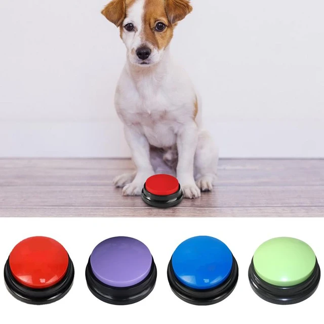 Buzz Dog™ - Buzzers Sonores Pour Chien à Enregistrement – amour de chien