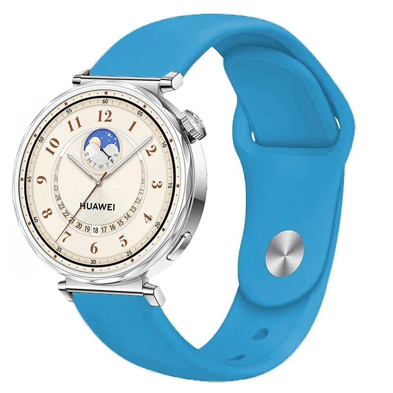 Premium Silicone Sports Strap - Versatile 18mm/22mm Wristband