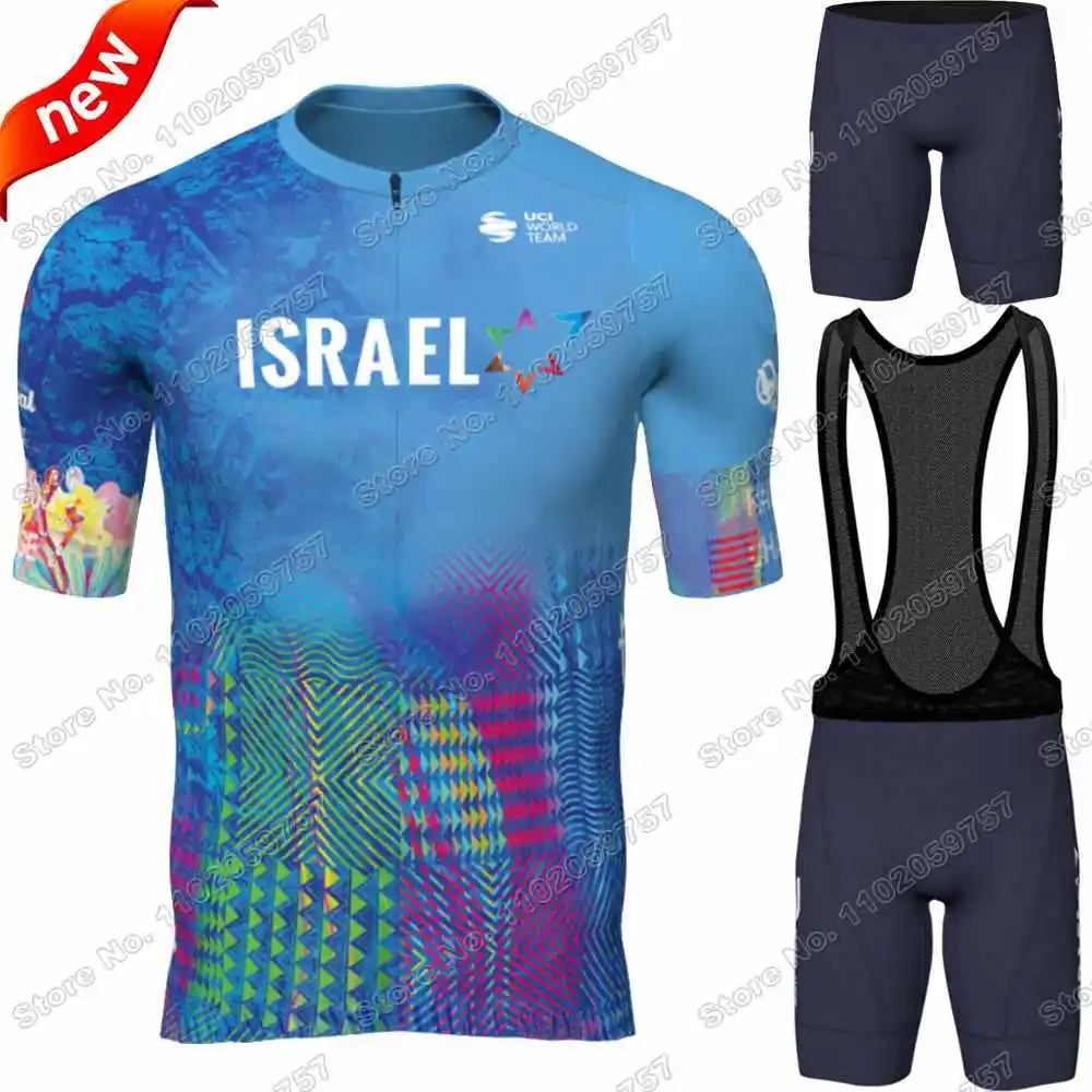 2022 Israel Team Cycling Jersey Set Men 
